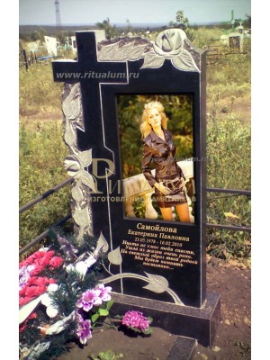 Памятник с фотокерамикой №11 — ritualum.ru